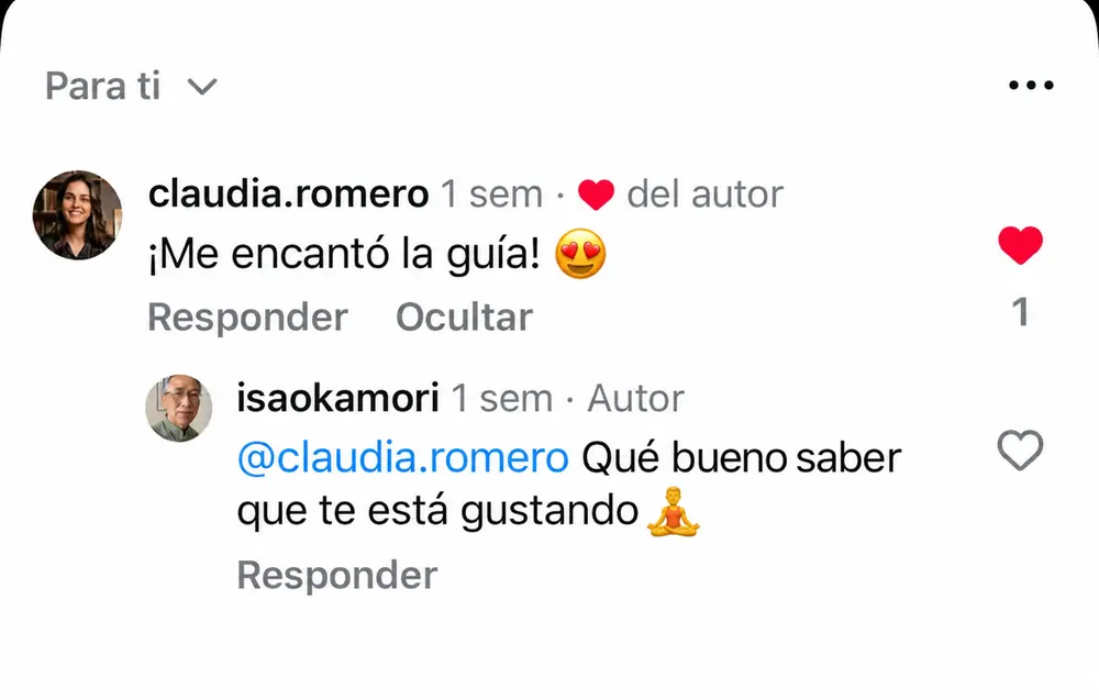 Comentario de Claudia sobre Cuerpo Conectado